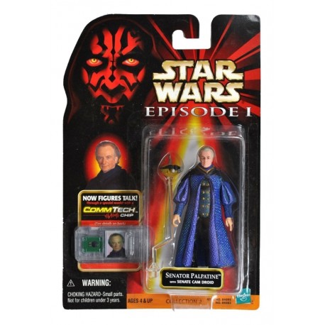Star Wars Episode 1 Senator Palpatine with CommTech Chip