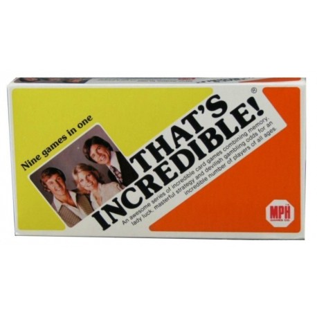 That's Incredible ~ Nine Games in One (Card Game)