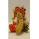 Cherished Teddies - Bear with Holly on Hat 951226