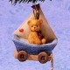 Cherished Teddies - Antique Toy Bear Sitting On Boat - Mini Figurine 537241