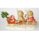 Cherished Teddies - Bears Pulling Sleigh Figurine 4005869