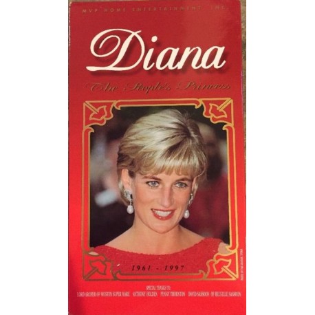 Diana: The People’s Princess 1961 - 1997 (VHS)