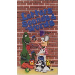 Letters, Sounds & Words V101 – Painter Dinosaur Cat Bone (VHS)
