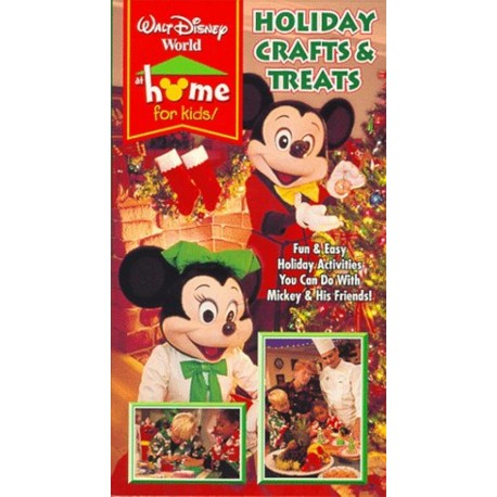 Walt Disney World at home for kids! - Holiday Crafts & Treats (VHS)