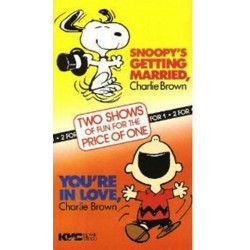 Snoopy's Getting Married & You're In Love, Charlie Brown (VHS)