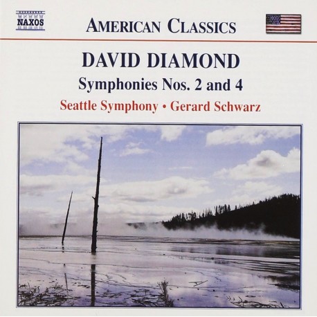 David Diamond: Symphonies Nos. 2 and 4 (Audio CD)