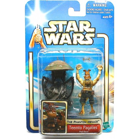 Star Wars The Phantom Menace Blue Card, Teemto Pagalies - Pod Racer