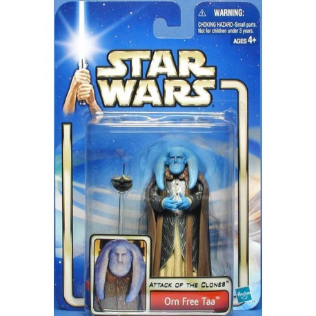 Star Wars Attack of the Clones Blue Card, Orn Free Taa