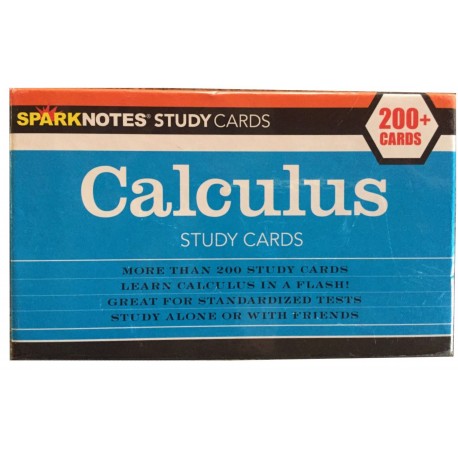 Sparknotes Calculus Study Cards (200 + Cards)
