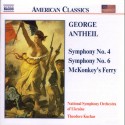 George Antheil: Symphonies Nos. 4 and 6 - McKonkey's Ferry (Audio CD)