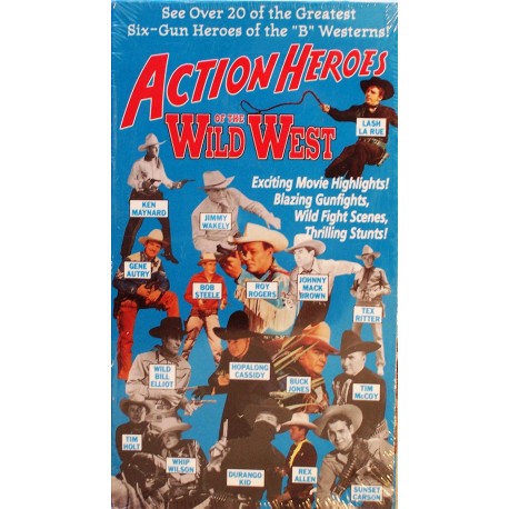 Action Heroes of the Wild West (VHS)