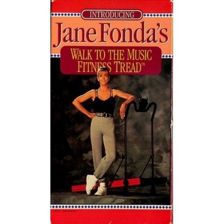 Jane Fonda’s Walk To The Music Fitness Tread (VHS)