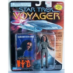 Star Trek Voyager B'Elanna Torres with Klingon Display Base