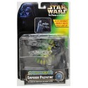 Star Wars The Power of the Force Green Card, Emperor Palpatine with Electronic Energy Bolts!