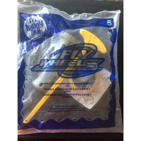 McDonald's: Fly Wheels - Double Launcher With Skate Wheel 1