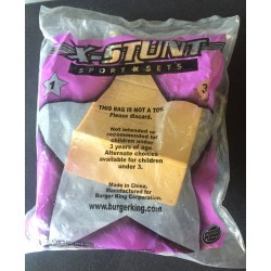 Burger King: X-Stunt Sport Sets - Nose Grindin' Skateboard