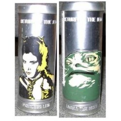 Star Wars Reversible Watch in Collectible Tin - Princess Leia / Jabba The Hutt