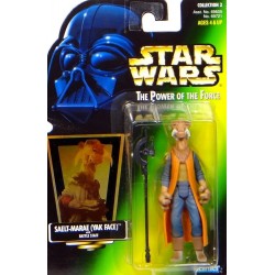 Star Wars The Power of the Force Green Card, Saelt-Marae (Yak Face) with Hologram