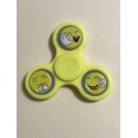 Fidget Spinner Toy Stress Reducer (Smiley Faces Happy Yellow)