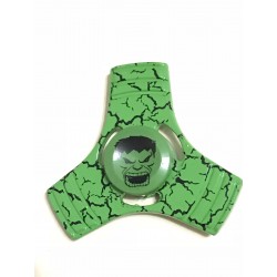 Fidget Spinner Toy Stress Reducer (Hulk Green - Aluminum)