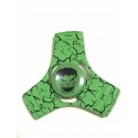 Fidget Spinner Toy Stress Reducer (Hulk Green - Aluminum)