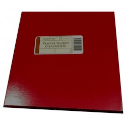 Longaberger Pewter Ornaments - Basket 23170