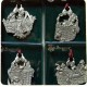Longaberger Pewter Ornaments - Basket 71927 Commemorative Christmas Collection