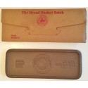 Longaberger Pottery Bread Basket Brick 30074