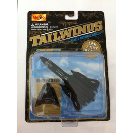 SR71 Blackbird (Series VI) by Maisto Tailwinds