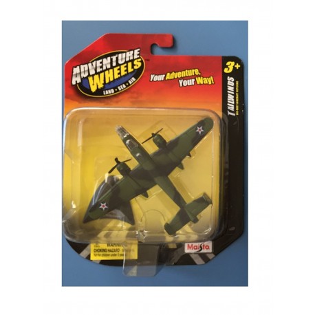 B-25 Mitchell (Adventure Wheels, Land Sea Air) by Maisto Tailwinds