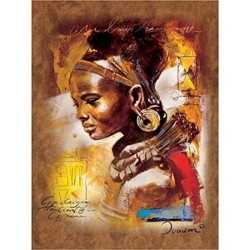African Beauty - Ravensburger 1000 Piece Puzzle
