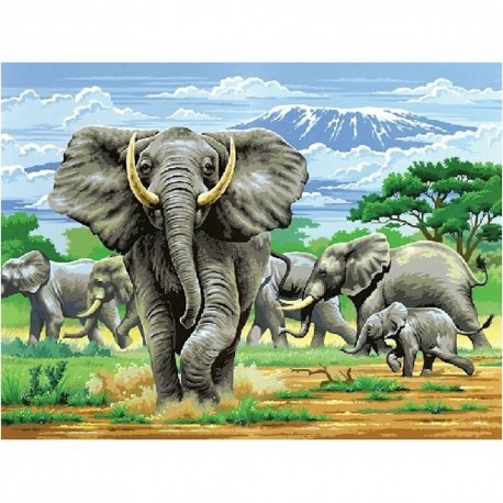 Elephants - Ravensburger 35 Piece Puzzle