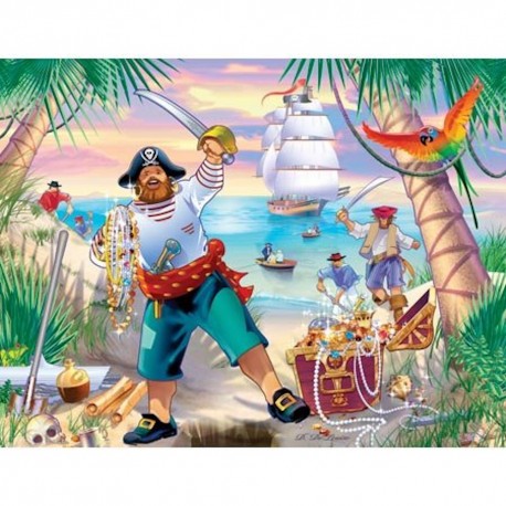 Pirate Adventure - Ravensburger 35 Piece Puzzle