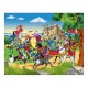 Riding with the King - Ravensburger 35 Piece Puzzle + Papo