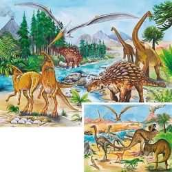 Great Dinosaurs - Ravensburger 2x20 Piece Puzzle