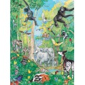 Hide & Seek Jungle - Ravensburger 100 Piece Super Puzzle