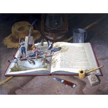 Huck Finn - SunsOut 500 Piece Puzzle