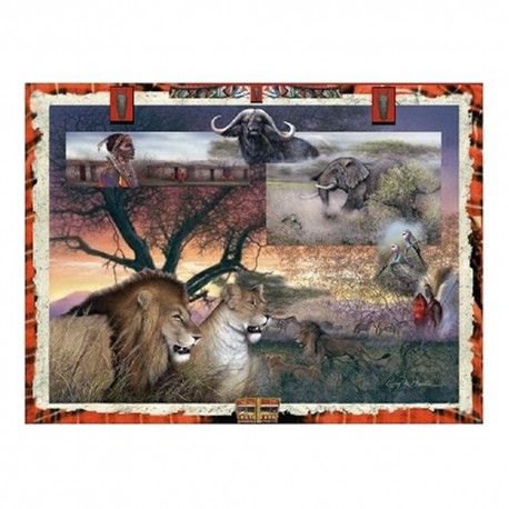 African Safari - SunsOut 1000 Piece Puzzle