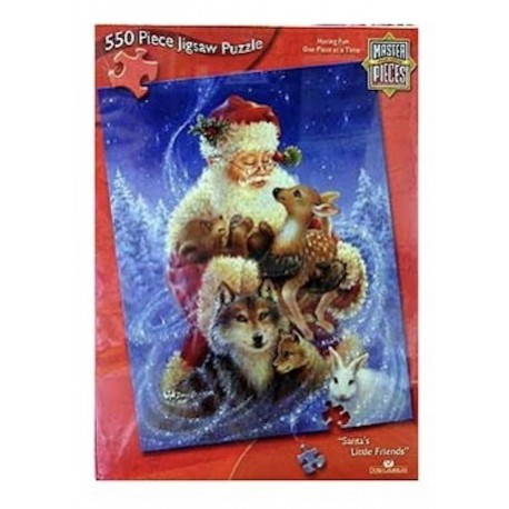 Santa's Little Friends - Master Pieces 550 Piece Puzzle
