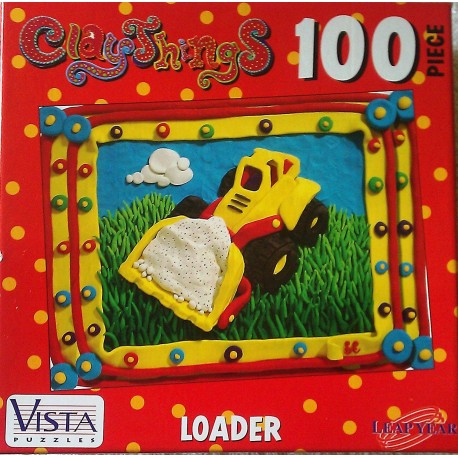 Clay Things: Loader - Pfizer Vista Puzzles 100 Piece Puzzle