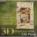 3D Puzzle in a Puzzle: Lisa Audit - Pressman 550 Piece Puzzle
