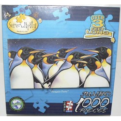 Penguin Party - Serendipity 1000 Jumbo Piece Puzzle