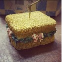 This Little Piggy - Hay Bale Dated 1995 Ornament 143040