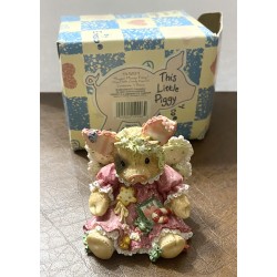 This Little Piggy - Hay Bale Dated 1995 Ornament 143040