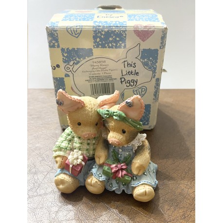 This Little Piggy - "Merry Kisses And Hogs!" 1995 Figurine 145858