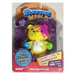 Amazing World Figures Jax Bear (From the Creators of Webkinz)