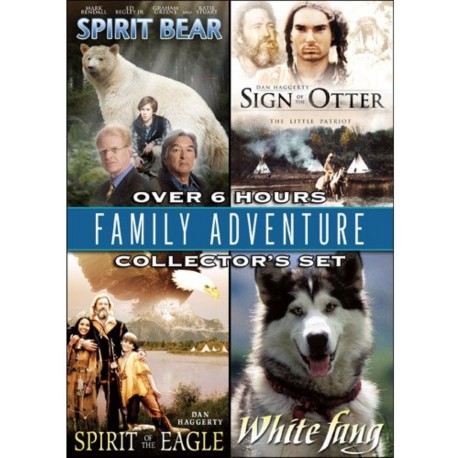 Family Adventure Collector’s Set (Spirit Bear, Sign of the Otter, Spirit of the Eagle, White Fang) (DVD)