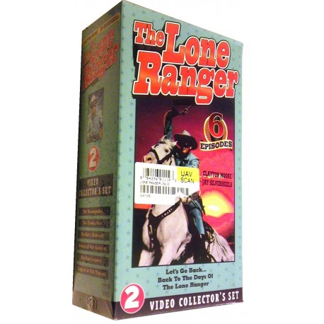 The Lone Ranger – 6 Episodes (VHS)
