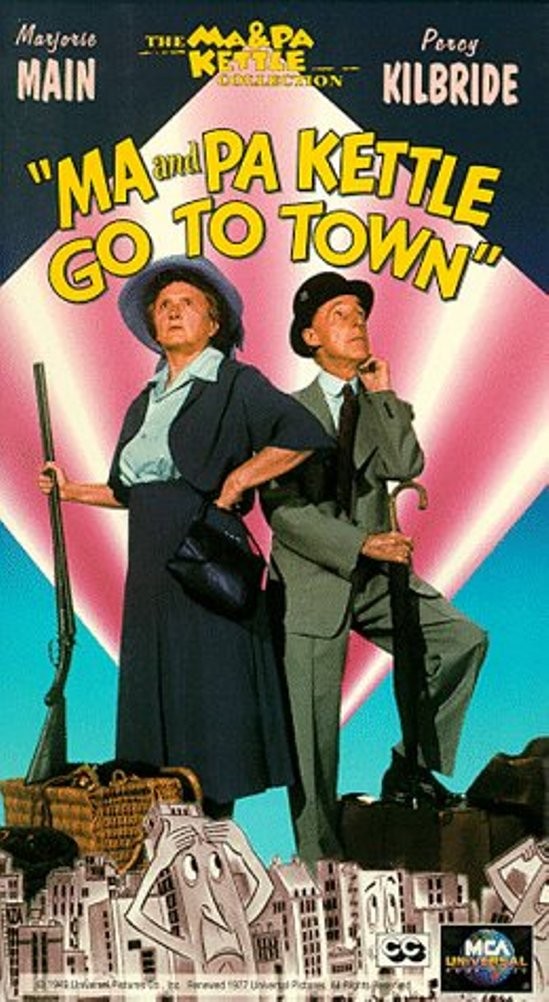 Ma and Pa Kettle Go to Town (VHS) - Arz Libnan
