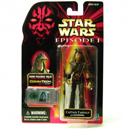 Star Wars Episode 1 Captain Tarpals with CommTech Chip